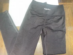 Aurola Scrunch Butt Seamless Leggings Women Small Brown Gym Workout thumbnail 1
