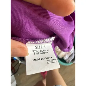 Dokotoo‎ Purple Flutter Sleeve Wrap V-Neck Midi A-Line Dress Large thumbnail 3