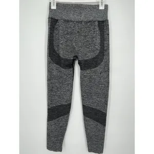 Victoria Secret PINK Sport Seamless‎ High Waist Contour Leggings Women L Gray thumbnail 3