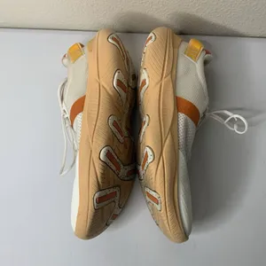 Sorel x Prana Sneakers Explorer Blitz Womens Leisure Lace Sea Salt Sz 8.5 Orange thumbnail 4