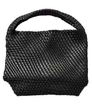 Handwoven Black Tote Bag - Unbranded thumbnail 1