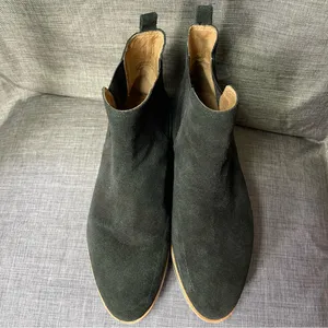 Antonio Melani Braxton suede ankle booties SZ 7.5 thumbnail 2