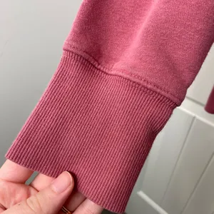 EUC PRIMARK women’s deep pink thick‎ warm pullover hooded pocket sweatshirt M thumbnail 2