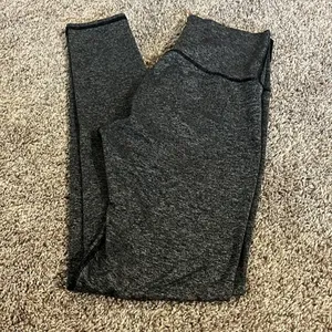 Aerie Chill. Play. Move. Seamless Heather Gray Leggings‎ thumbnail 6