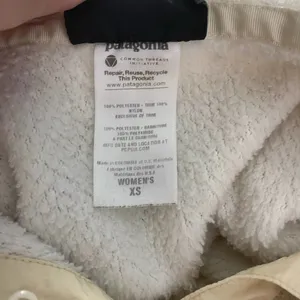 Patagonia Re-Tool Snap-T Fleece Pullover‎ Hoodie Sweatshirt Cream Size US XS thumbnail 13