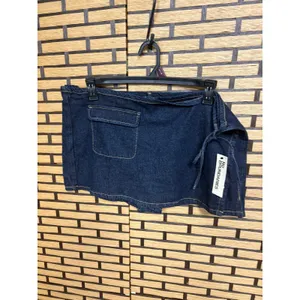 No‎ Boundaries Dark Wash Denim Cargo Skirt Size XXL thumbnail 2