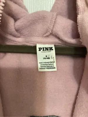PINK Victoria's Secret Soft Pale Pink Hoodie thumbnail 5