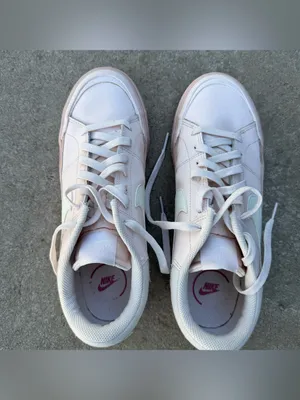 Nike Court Legacy Lift Women's Platform Sneaker - Light Pink/White Size 10 thumbnail 3