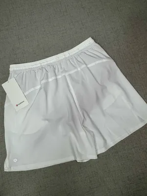 Lululemon Pace Rival High Rise Short Athletic Shorts White Size 12 NWT thumbnail 8