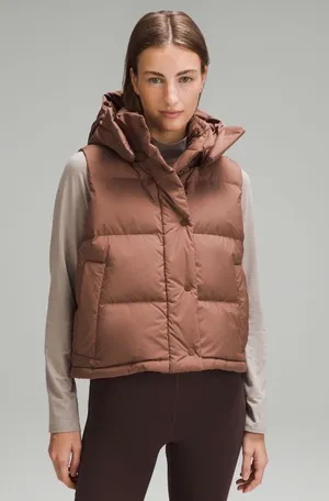 Lululemon Wunder Puff Cropped Vest 4 thumbnail 1