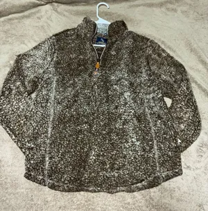 Simply Southern Fuzzy Sherpa Pullover thumbnail 1