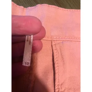 Free People NWOT Women's High Waisted Pink Cotton Blend Shorts Size 10 thumbnail 4