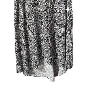 Japna size large high low midi skirt. Wide waist band faux wrap thumbnail 4