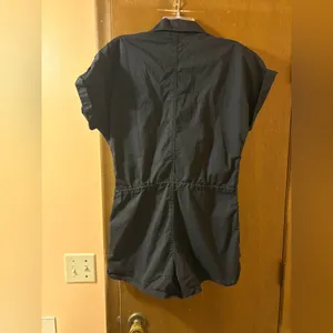 Pistola Meg Zip-Up Romper in Black thumbnail 5