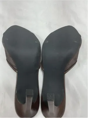 Womans NWT Susanny Slip On Stiletto Mules Eu 40 Us 9 Coffee Color thumbnail 6