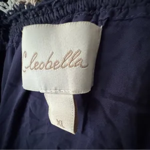 Cleobella Navy and Cream Midi Dress thumbnail 13