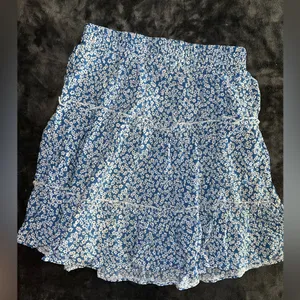 Princess Polly Zelly Mini Skirt in Dark Blue Size 8 New with tag thumbnail 8