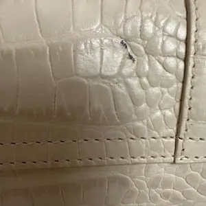 Lauren Ralph Lauren Ivory Shoulder Bag Snakeskin‎ Print thumbnail 6