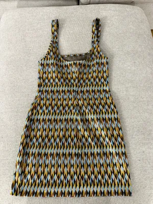 Zara Retro Print Mini Dress thumbnail 4