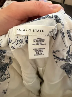 Summer Dress Altar'd State Blue  thumbnail 11