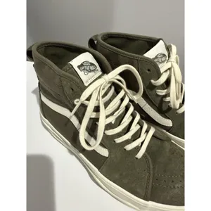 VANS Sentry Sk8-Hi WC Shoe Suede Canvas Green Women Sz 8‎ Casual Sneakers Y thumbnail 2