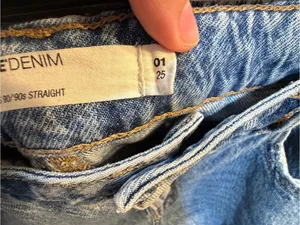 Garage Women's Straight Leg Jeans - Light Blue Wash thumbnail 4