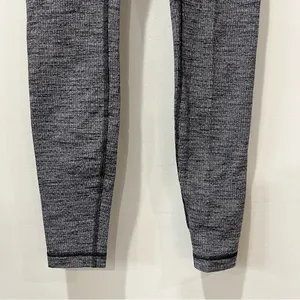 Lululemon Wunder Under‎ High Rise Tight Heathered Black Size 4 W5AM9S thumbnail 3