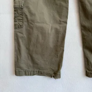 Hollister Cargo Pants Green 26R Ultra High Rise Baggy Utility Pockets Y2K Street thumbnail 5