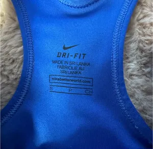 Nike Padless Royal Blue Sports Bra thumbnail 3