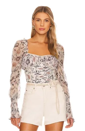 Free People | Brunch Date Bodysuit Size: XS thumbnail 1