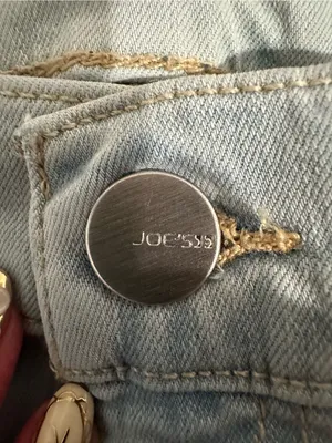 Joe’s Jeans Women’s Size 31 Light Wash High Rise Cropped Wide Leg Jeans thumbnail 3