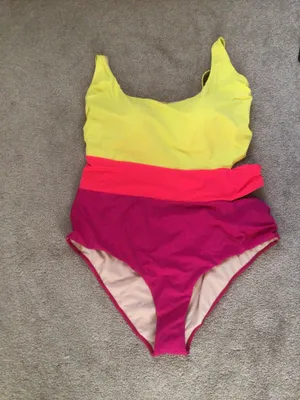 Swimsuits For All Colorblock One Piece- Nwot/ Size26 thumbnail 6