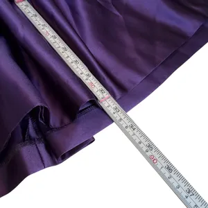 Bill Levkoff Purple Satin Strapless Sweetheart Dress Size 10 Formal Wedding EUC thumbnail 10