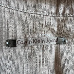 Calvin Klein Beige Collared Long Sleeve Jocket, M thumbnail 8