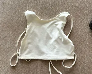White Fox Cropped Top thumbnail 3