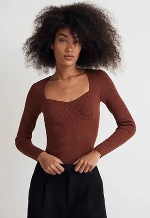 Madewell Long Sleeve Top thumbnail 1