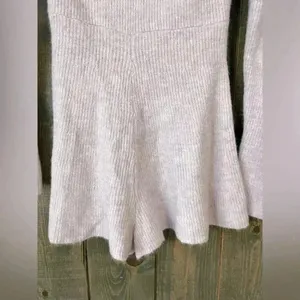 Urban Outfitters Sold Out Purple UO Grace‎ Off-The-Shoulder Romper Size S thumbnail 4