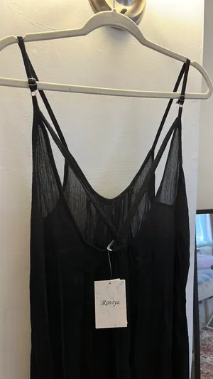 Raviya Beach Cover Up Dress Black thumbnail 2