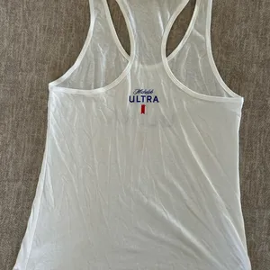 Women’s large Michelob ultra tank top White thumbnail 3