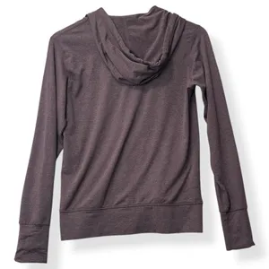 Vuori Halo Essential Hoodie Plum Purple Athleisure Gorpcore Yoga Lounge Women XS thumbnail 3