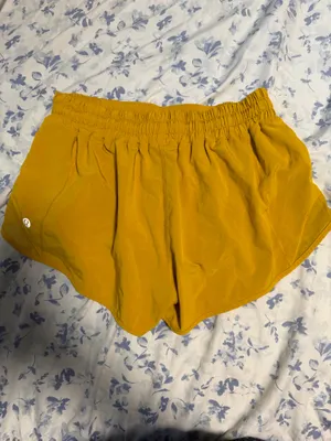 Yellow Lululemon Shorts Hotty Hot 2.5" thumbnail 2
