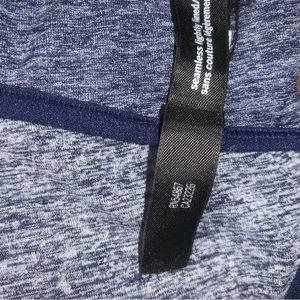 Victoria’s Secret PINK Sport Seamless Lightly Lined Blue Sports Bra Size Large thumbnail 8