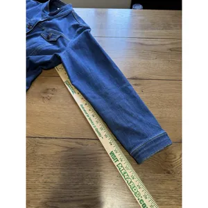 Coldwater Creek Women Large Blue Denim Button‎ Jean Jacket Y2K Business Casual thumbnail 8