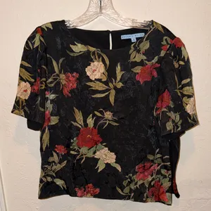 Antonio Melani floral top thumbnail 1