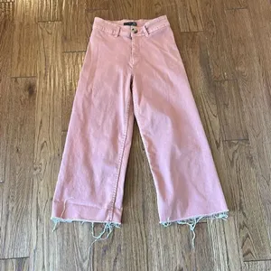 Black Tape orange high rise wide leg culotte jeans 28 thumbnail 2