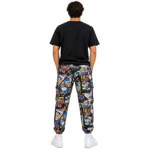 Fresh Prints of Tokyo Anime Graphic Jogger Pants Size Large NWT thumbnail 2