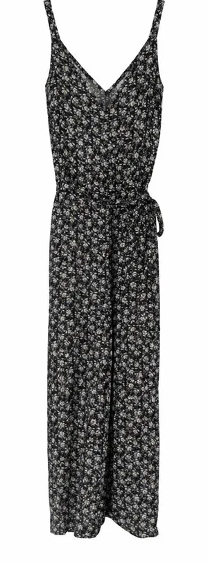NWT Gap Wide Leg Belted Floral Jumpsuit thumbnail 1