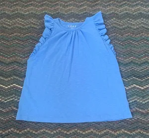 LOFT Ruffle Sleeve Blouse thumbnail 5