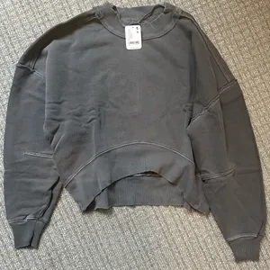 Free People We the Free Hi-Lo Pullover Black Gray XS NWT thumbnail 5