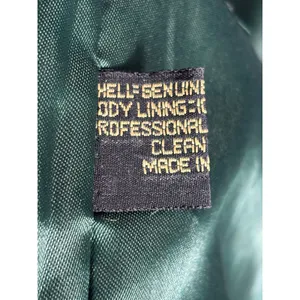 Vintage Scully Western‎ Embroidered Leather Vest Green Suede Boho Cowgirl Small thumbnail 6